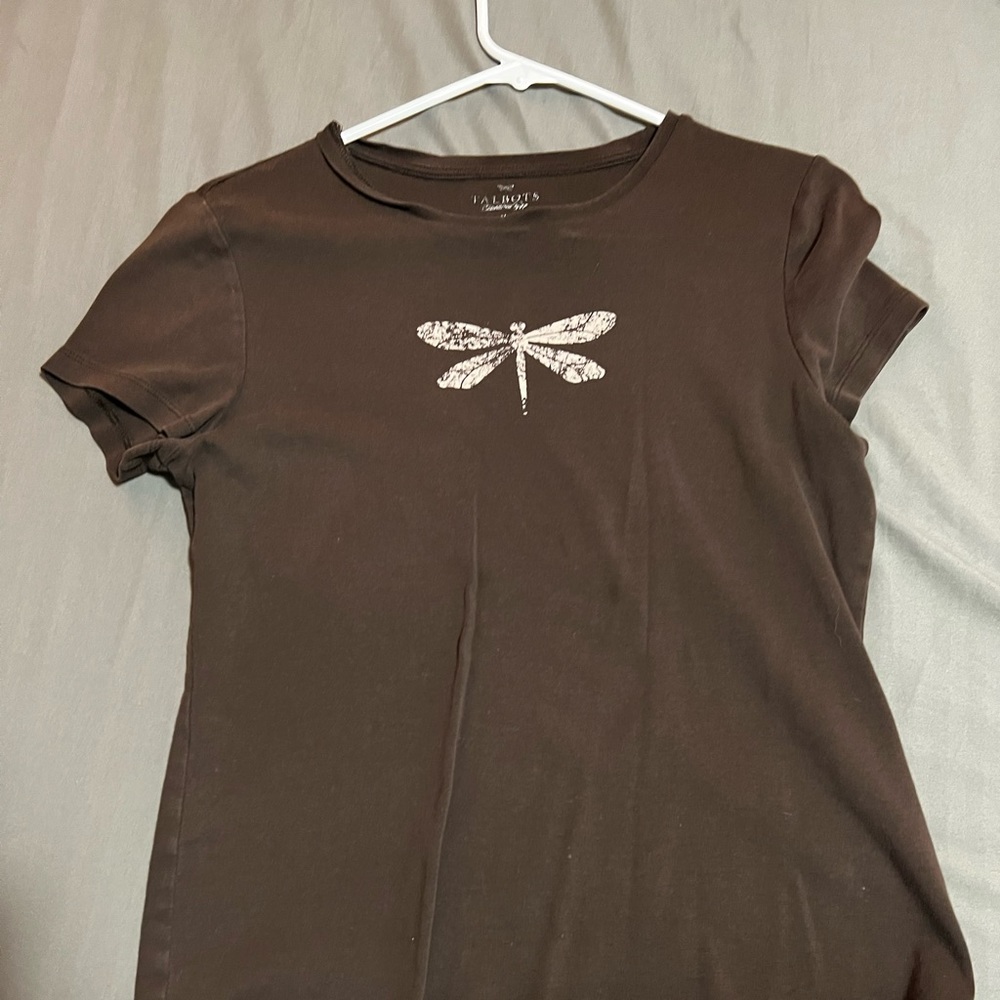 Brown baby tee